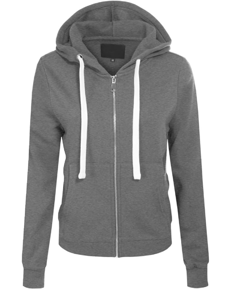 Women's Casual Hoodies Teen Girl Jacket Sweatshirts Zip Up Jackets Fall Outfits 2023 Y2K Winter Clothes Medium Grey $12.04 Ho...