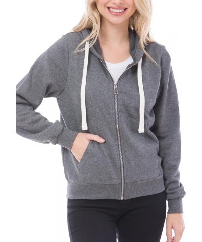 Women's Casual Hoodies Teen Girl Jacket Sweatshirts Zip Up Jackets Fall Outfits 2023 Y2K Winter Clothes Medium Grey $12.04 Ho...