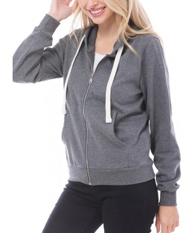 Women's Casual Hoodies Teen Girl Jacket Sweatshirts Zip Up Jackets Fall Outfits 2023 Y2K Winter Clothes Medium Grey $12.04 Ho...