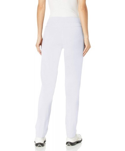 Womens Golf Apparel - Women's Regular Pull-On Straight-Leg Pant with Pockets (White,16) $28.26 Pants