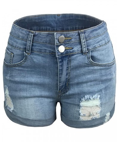 Women Mid Rise Denim Distressed Short… Qt885-2 $13.02 Jeans