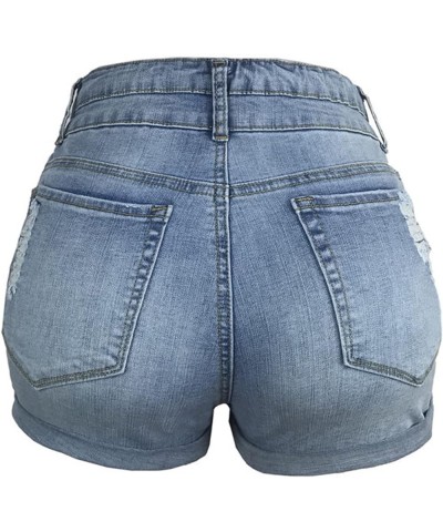 Women Mid Rise Denim Distressed Short… Qt885-2 $13.02 Jeans