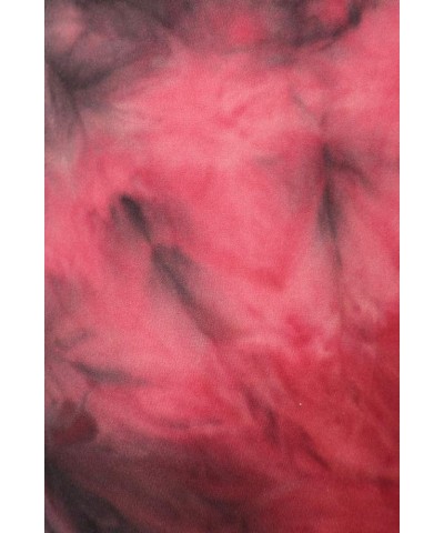 High Waisted Tie Dye & Fabric Print Leggings for Women - Reg, Plus, 1X3X, 3X5X Full Length Raspberry Tie Dye $10.07 Leggings