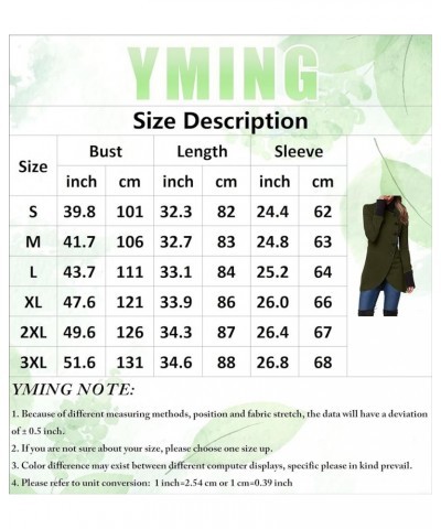 Women Winter Single Breasted Pea Coat High Neck Solid Color Jacket Casual Irregular Hem Coats Plus Size Black $15.59 Coats