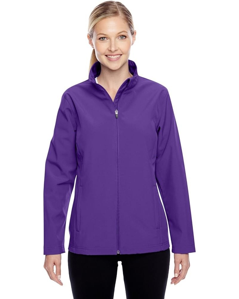 Ladies Leader Soft Shell Jacket Sport Purple $19.33 Jackets