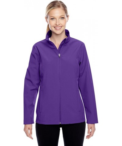 Ladies Leader Soft Shell Jacket Sport Purple $19.33 Jackets