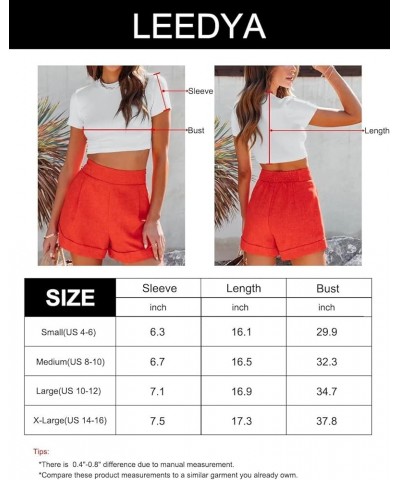 Womens Crop Tops Summer Short Sleeve Crew Neck Cute Basic Tees Slim Fit T Shirts 2024 Y2K Light Grey $10.77 Tops