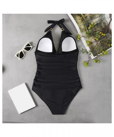 One Piece Bathing Suit for Women Fashion 2023 Slimming Swimsuit Tummy Control Athletic Monokinis Swimwear for Women Nfgdjsssb...