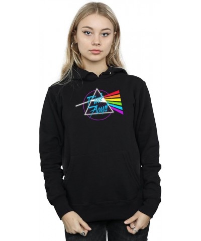 Women's Neon Darkside Hoodie Black $26.45 Hoodies & Sweatshirts