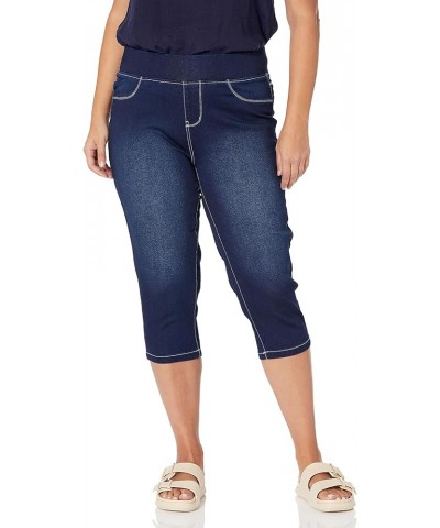 Women's Plus Size Denim Po Crop Jegging Dkws $10.44 Jeans