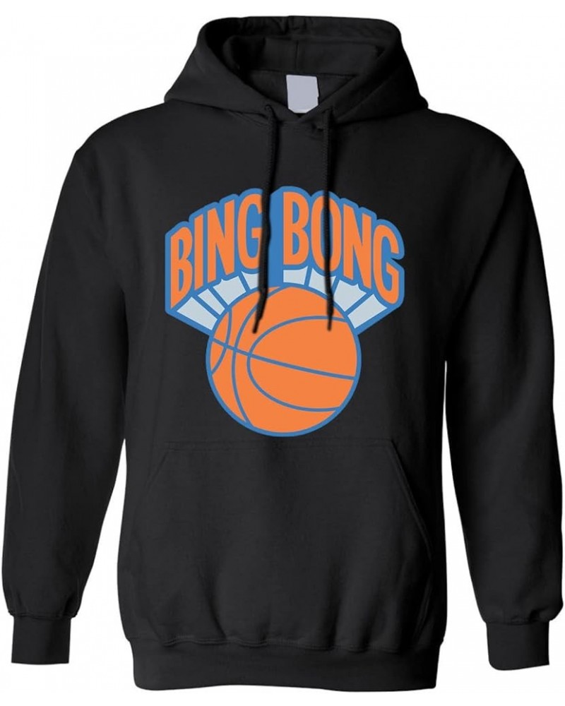 Bing Bong Basketball Graphic Funny Saying Graphic Adult Hoodie Sweatshirt Black $21.42 Hoodies & Sweatshirts