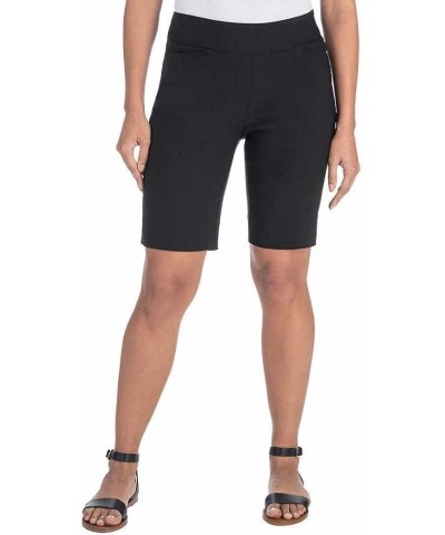 Women's Stripes Bermuda Short (XXL, Black) $15.92 Shorts