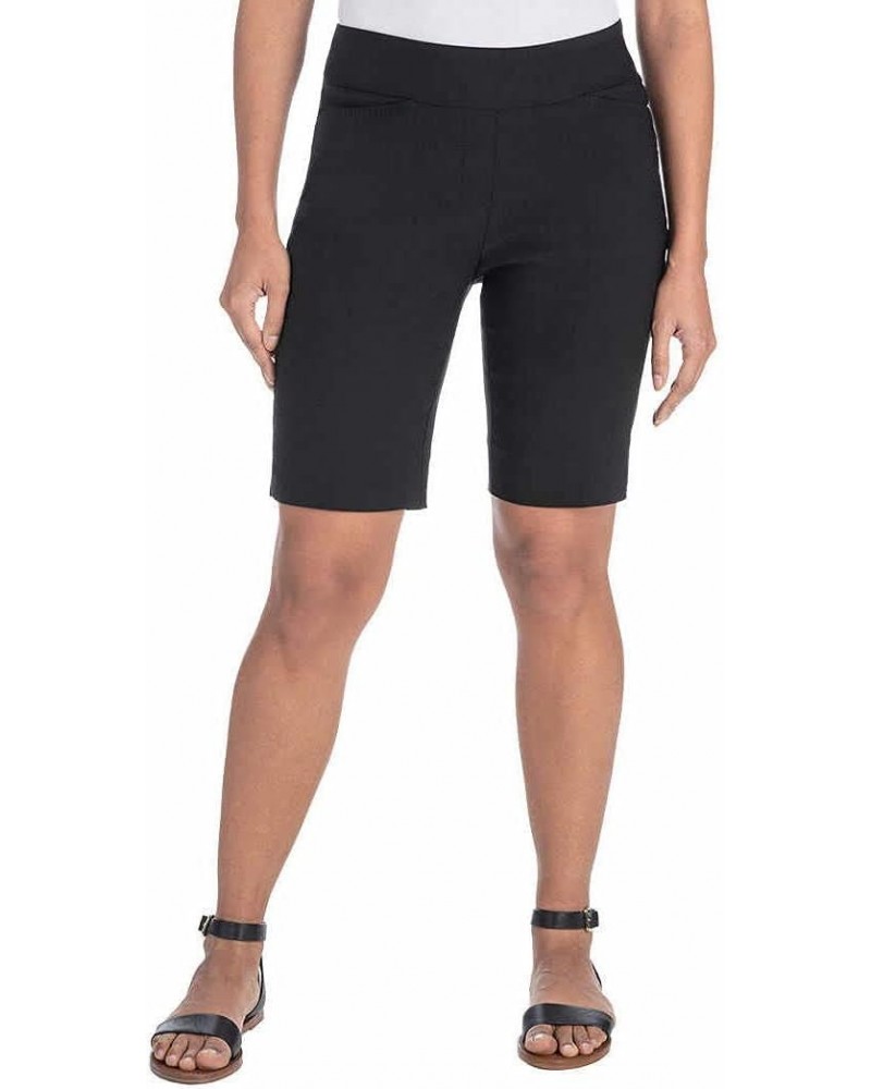 Women's Stripes Bermuda Short (XXL, Black) $15.92 Shorts