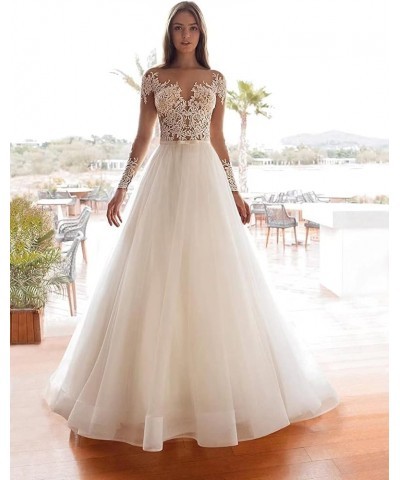 Mermaid Wedding Dresses for Bride 2022 Long Train Spaghetti Straps Bridal Gowns for Women Wedding Gown I White $35.97 Dresses