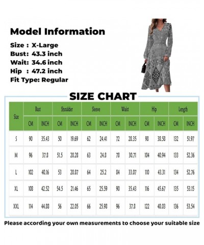 Spring Dresses for Women 2024 Prom Dresses Summer Casual Fashion V-Neck Solid Color Wedding Long Sleeve Formal Dress 3-hot Pi...