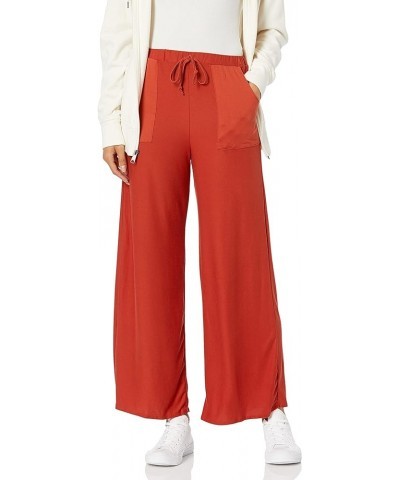 Women's Pull-on Leisure Pants Rust $12.27 Pants