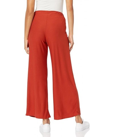 Women's Pull-on Leisure Pants Rust $12.27 Pants