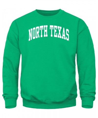 Crewneck Sweatshirt for College, Classic Logo, Color, Adult Unisex X-Large North Texas Mean Green - Green $25.41 Sweatshirts