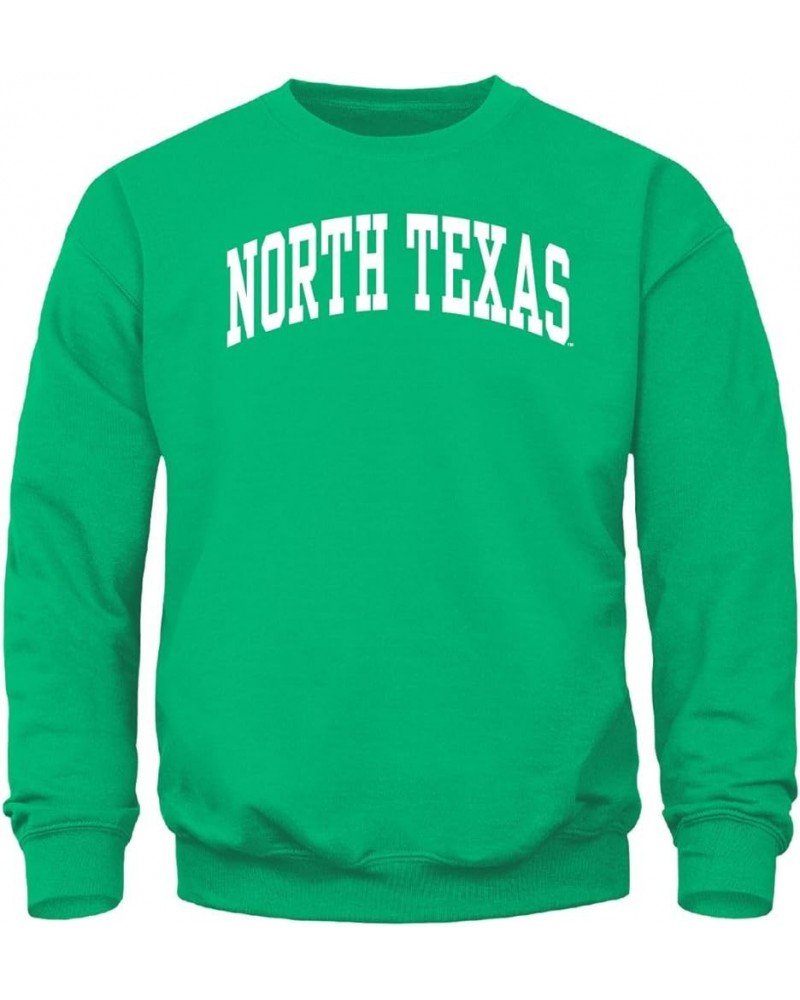 Crewneck Sweatshirt for College, Classic Logo, Color, Adult Unisex X-Large North Texas Mean Green - Green $25.41 Sweatshirts