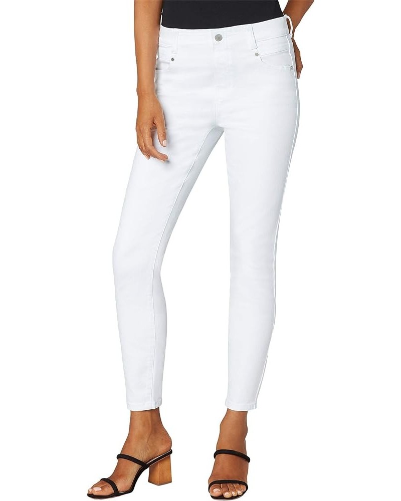 Gia Glider Ankle Skinny Jeans in Bright White Bright White $36.11 Jeans