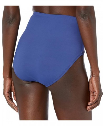 Women's High Waist Hipster Bikini Swimsuit Bottom Navy//Solid $13.13 Swimsuits